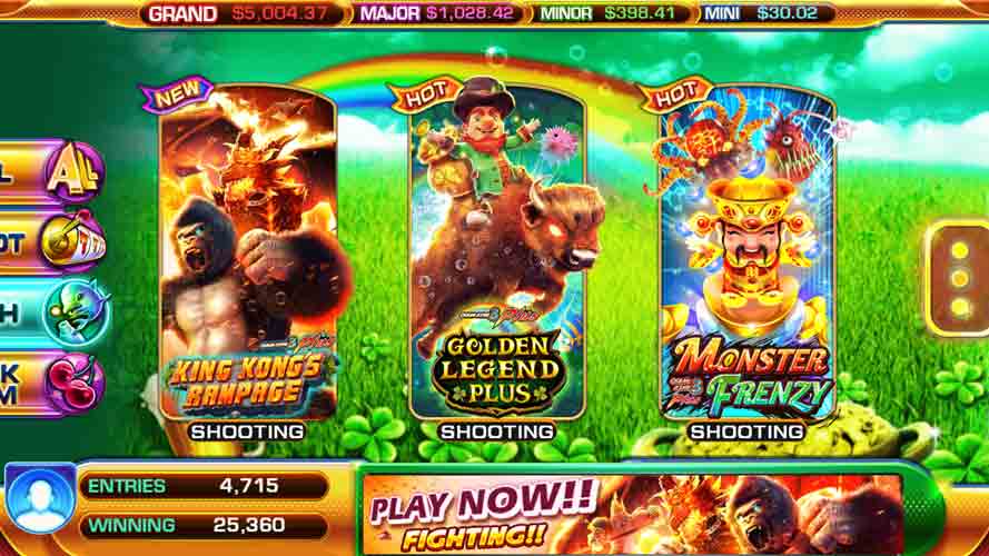 Golden Dragon Fish Games Play GD Mobi Monster Frenzy Play from Home now