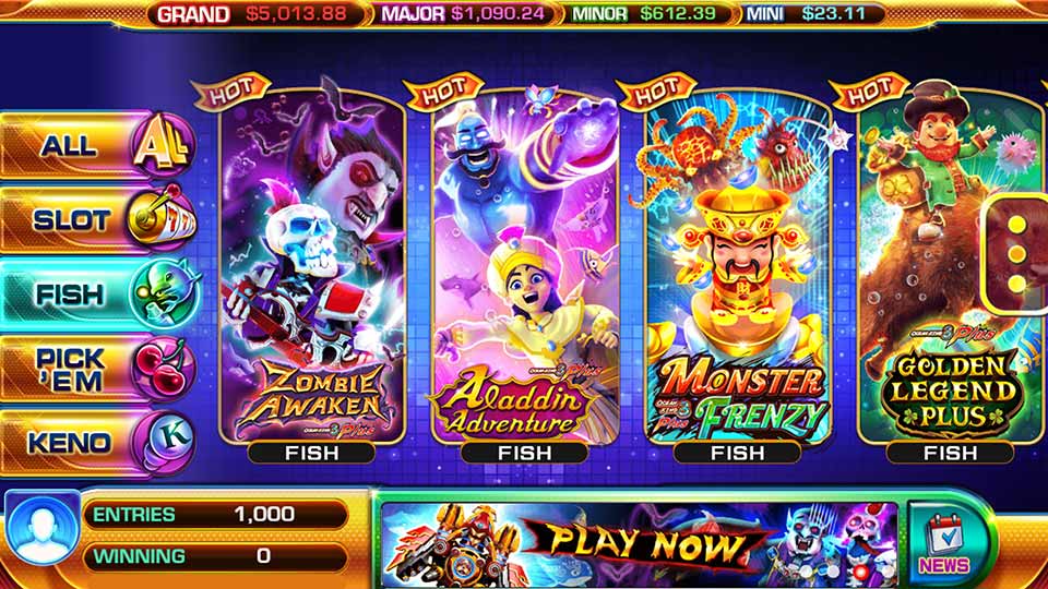 PlayGD Mobi Aladdin Adventure Fish Game